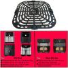 HEISENLIN Air Fryer Crisper Plate Tray for Instants Pot Vortex Plus 6QT XL Air Fryers, Upgraded Nonstick Grill Pan Plate Grate Rack Grid Shelf for Instants 6QT 5.7QT Air Fryer, Dishwasher Safe view 2