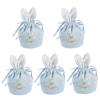 1/5pcs Gift Bag Candy Bag Bunny Gift Bag Wedding Decoration Birthday Jewelry Organizer Rabbit Ears Velvet Bags Packaging Bag view 1