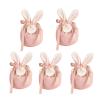 1/5pcs Gift Bag Candy Bag Bunny Gift Bag Wedding Decoration Birthday Jewelry Organizer Rabbit Ears Velvet Bags Packaging Bag view 1