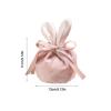 1/5pcs Gift Bag Candy Bag Bunny Gift Bag Wedding Decoration Birthday Jewelry Organizer Rabbit Ears Velvet Bags Packaging Bag view 3