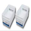 2 Pack of 4, Plastic Rectangular Storage Trays Baskets Organization Bundle view 1