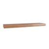 AquaTeak 36" Manada Hollow Floating Teak Wall Shelf view 1