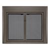 UniFlame Logan, Cabinet-Style Fireplace Doors, Oil Rubbed Bronze, Medium view 1