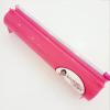 Cling Film Cutter Dispenser,Reusable Food Wrap CutterPlastic Wrap Dispenser With Slide Cutter,Suitable For Kitchen Fresh Fruit And Vegetable Packaging (Color : Pink, Size : 34.5x6.5x6.5cm) view 1
