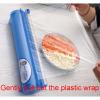 Cling Film Cutter Dispenser,Reusable Food Wrap CutterPlastic Wrap Dispenser With Slide Cutter,Suitable For Kitchen Fresh Fruit And Vegetable Packaging (Color : Pink, Size : 34.5x6.5x6.5cm) view 3