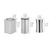 Toothpick Holder Dispenser Pop Up Toothpick Holder Semi Automatic Toothpick Dispenser, 304 Stainless Steel Toothpick Box for Kitchen Dining Room Suitable for restaurants (Color : B) view 2