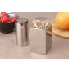 Toothpick Holder Dispenser Pop Up Toothpick Holder Semi Automatic Toothpick Dispenser, 304 Stainless Steel Toothpick Box for Kitchen Dining Room Suitable for restaurants (Color : C) view 4