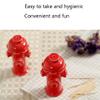 Toothpick Holder Dispenser Personality Creative Ceramic Toothpick Box Family Restaurant Hotel Fire Hydrant Toothpick Box Desktop Decoration Toothpick Suitable for restaurants (Color : A) view 3
