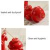 Toothpick Holder Dispenser Personality Creative Ceramic Toothpick Box Family Restaurant Hotel Fire Hydrant Toothpick Box Desktop Decoration Toothpick Suitable for restaurants (Color : A) view 4
