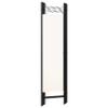 4-Panel Room Divider,Room Divider Screen,Indoor Room Divider,Screen Movable Room Screen Separator Wall Protective Privacy Furniture Indoor Bedroom Cream White 63"x70.9" view 4