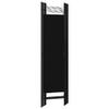 5-Panel Room Divider,Room Divider Screen,Indoor Room Divider,Screen Movable Room Screen Separator Wall Protective Privacy Furniture Indoor Bedroom Black 78.7"x70.9" view 4