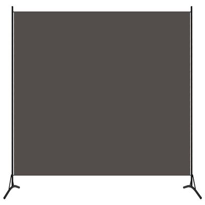 1-Panel Room Divider,Room Divider,Folding Privacy Screens,Freestanding Partition Wall dividers for Rooms,Room Separator,Temporary Wall Anthracite 68.9"x70.9"