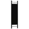 3-Panel Room Divider,Room Divider Screen,Indoor Room Divider,Screen Movable Room Screen Separator Wall Protective Privacy Furniture Indoor Bedroom Black 47.2"x70.9" view 4