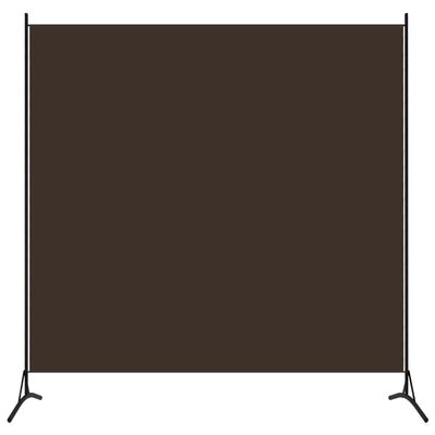 1-Panel Room Divider,Room Divider,Folding Privacy Screens,Freestanding Partition Wall dividers for Rooms,Room Separator,Temporary Wall Brown 68.9"x70.9"