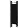 6-Panel Room Divider,Room Divider Screen,Indoor Room Divider,Screen Movable Room Screen Separator Wall Protective Privacy Furniture Indoor Bedroom Black 94.5"x70.9" view 4