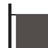 3-Panel Room Divider,Room Divider,Folding Privacy Screens,Freestanding Partition Wall dividers for Rooms,Room Separator,Temporary Wall Anthracite 102.4"x70.9" view 4