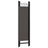 4-Panel Room Divider,Room Divider Screen,Indoor Room Divider,Screen Movable Room Screen Separator Wall Protective Privacy Furniture Indoor Bedroom Anthracite 63"x70.9" view 4