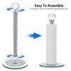 JUXYES Vertical Countertop Paper Towel Roll Holder Rack, Upright Paper Towel Holder for Kitchen, Dining Room, Bathroom, 13 Height Freestanding view 3