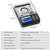 SEFAX Digital Milligram Pocket Scale, Electronic Weighing Scale for Jewelry Coin Loading and Kitchen, 6 Modes Mini Gram Scale with Calibrated Weight Tweezers and Weighing Pan, OneColor, 20g view 2