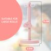 HOTCAN 2 in 1 Pink Paper Towel Holder Countertop with Built in Beer Bottle Opener | Kitchen Towel Holder Stand Accessory | Durable Beechwood House Decor Aesthetic Design | Windproof for Outdoor Use view 3
