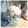 ABGRC Artificial Flowers Artificial Flowers 5 Heads Peony Bouquet Wedding Plastic Flowers UV Resistant No Fade for Bridal DIY Flowers Centerpieces Vivid view 3