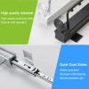 JIAOCKJIAO Retractable Pull-Out Closet Valet Rod,Extendable Closet Hanging Rod,Adjustable Closet Rod Pants Rack,Metal Quiet Dual Slides,for Clothing Storage,Top Mount view 3