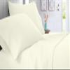 1000 Thread Count Egyptian Cotton Family XL Ivory Sheet Set Super Soft & Silky Sateen Weave Wrinkle Free Easy to Fit Upto 15 inch Deep Pocket view 3