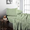 1000 Thread Count Egyptian Cotton Wyoming King Moss Sheet Set Super Soft & Silky Sateen Weave Wrinkle Free Easy to Fit Upto 12 inch Deep Pocket view 2
