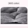 Velvet Headboard Cover for Twin Queen Full California King Size, Thicken Bed Headboard Slipcover Dustproof Protector Cover Bed Head Covers (Light Gray,190cm(75")) view 3