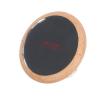 360-Degree Rotatable Coffee Rate Observation Mirror, Beech Wood and Stainless Steel Construction, 2.9-inch Diameter with Magnetic Adjustable Reflector (Sliver) view 3