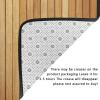 Washable Area Sponge Rug Pad for Kids Girls Bedroom Living Room Rustic Wood Plank, RetroOak Wood Plank Wall Decor Non-Slip Carpet Super Soft Extra Thick Bathroom Dorm Home Indoor Small Floor Rugs view 4