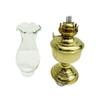 Brass & Glass Oil Mini Lantern Oil Lamp Maritime Collectible Home Decorative Great for Gifting During Weddings, Anniversaries (9.5 inch) view 2