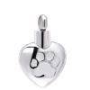 SHEIL Love Dog Cat Paw Engraved Cremation Jewelry Urn Necklace for Ashes Memorial Ashes Holder Keepsake Lost Pet Dog view 1