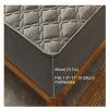 TRGCJGH Mattress Cover Protectors Hollow Cotton Alternative Filling Mattress Protector Bedding Quilted Fitted Mattress Topper with 1.9''-11'' Deep Pocket,White-47.2x78.7in(120x200cm) view 4