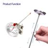 Candy Oil Frying Thermometer Turkey Thermometerwith Clip (2 Pack and 8 Inch Probe - Best Candy Thermometer for Candy Making,Tall pots,Candle,Candy Making,Deep Frying view 3