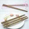 Personalized Reusable Chopsticks Wooden Chop Sticks for Beginners Custom Engraved Chopsticks Chinese Christmas Gifts Housewarming Gifts Unique House Warming Gifts for New Home (190PC) view 3