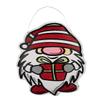 Glory Haus, Gnome Reversible Burlee Door Hanger Christmas Door Wreath Hanger view 1