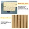 ZXCVBAS Bamboo Wood Bath Mats,Bamboo Duckboard Bath Mat,Non Slip Bathmat, Wooden Rug for Shower Tub Spa and Sauna Floors for Bathroom Showers, Bathtubs, Floors,Customizable,75x120cm/30x47in view 3