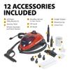 Wagner Spraytech C900054.M, 905e AutoRight SteamMachine Multi-Purpose Steam Cleaner & HomeRight C900066.M SteamMachine Large Brush and Mop Head view 4