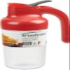 Trudeau Syrup Dispenser, 19oz, Red view 1