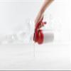 Trudeau Syrup Dispenser, 19oz, Red view 4
