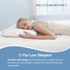 AM AEROMAX 2.75 Inches Queen Size Hyper Slim Memory Foam Pillow for Stomach and Back Sleepers - Thin, Flat Design for Cervical Neck Alignment and Deeper Sleep. view 3