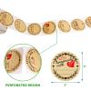 Fancy Land 500Pcs Homemade with Love Stickers with Lines Jar Canning Labels for Baked Packaging Cookie Bags Roll 2 view 3
