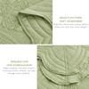 DaisyHuang Oversized Bedspread - King Size Bedding Cover - Modern & Contemporary Coverlet Set, Real Stitching, Reversible, Lightweight, 5 Piece, Sage Green view 4