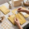 Quotidian Lemon Yellow Flat Large Greaseproof Paper Sandwich Bags 6 3/4" x 8'' (17 x 20.3cm) Pack of 100 - Party Favors Cookies Pastry Food Wraps view 4