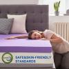 SINWEEK 3 Inch Gel Memory Foam Mattress Topper Ventilated Soft Pressure Relieve Mattress Pad, Breathable Bed Topper, CertiPUR-US Certified, California King Size view 4
