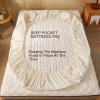 TRGCJGH Mattress Protector Thick Mattress Topper Twin All Season Down Alternative Cozy Bedding with 1.9-14.9 Inch Deep Pocket,LightKhaki-180 * 200cm(70.8 * 78.7in) view 4