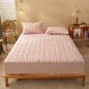 TRGCJGH Mattress Protector Thick Mattress Topper Twin All Season Down Alternative Cozy Bedding with 1.9-14.9 Inch Deep Pocket,Pink-135 * 190cm(53.1 * 74.8in) view 1