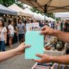 Quotidian Baby Blue Flat Large Greaseproof Paper Sandwich Bags 6 3/4" x 8'' (17 x 20.3cm) Pack of 100 - Party Favors Pastry Food Snack Baggies view 4