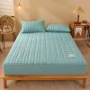 TRGCJGH Mattress Protector Thick Mattress Topper Twin All Season Down Alternative Cozy Bedding with 1.9-14.9 Inch Deep Pocket,Blue-135 * 190cm(53.1 * 74.8in) view 1